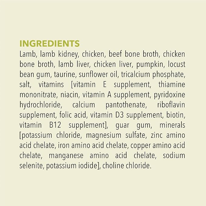 ACANA PREMIUM PATE Wet Cat Food, Lamb & Lamb Liver Recipe in Beef Bone Broth, 5.5oz (Case of 12)