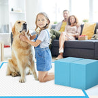 100 Count Large Dog & Cat Puppy Pee Pads - 28"x30" Absorbent Potty Training Pads | Leakproof Quick-Dry Disposable Pet Pads for Puppies, Dogs & Cats | Indoor, Outdoor, Litter Box, Housebreaking Use