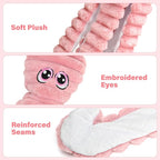 Prime Pets Squeaky Dog Toys for Large Dogs, 27” Extra Large Plush Octopus Dog Toy to Keep Them Busy, Interactive Chew Toy for Small Medium Large Dogs, Tug of War Pet Toy, Pink