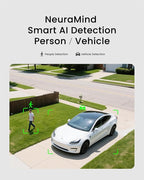 youkey 4K Wired Security Camera Outdoor, F1.0 Color24 Night Vision, Plug-in Cameras for Home Security Outside, 24/7 Continuous Recording, 130°FOV, 2.4/5GHz WiFi 6, Bluetooth Pairing, No Monthly Fees