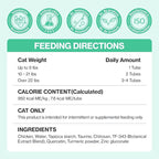 Doctor By Cat Breath Bronchial Supplements Cat Sneezing Treatment Asthma Cold Cough Nose Relief Respiratory&Immune Support with TF-343-30 lickable Formula Individually Packaged, Chicken (1 Pack)