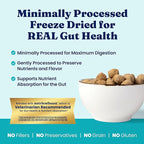 Solid Gold Freeze Dried Dog Food - W/Real Beef, Pumpkin & Superfoods - Freeze Dried Raw Dog Food Toppers for Picky Eaters to Serve as a Nutrient-Dense Meal Topper or High Protein Treats - 1.5oz