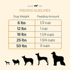 BLACK FOX Raw Freeze Dried Dog Food - Chicken & Salmon Entrée - Complete Meal - 1.1lb