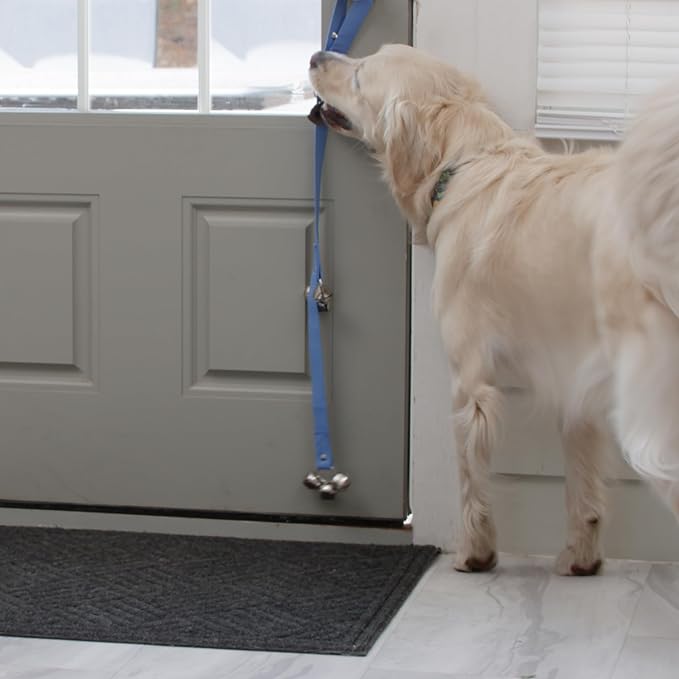 Caldwell's Pet Supply Co. Dog Potty Bells, Dog Door Bell, Bells to Go Outside, Potty Training Bell, Dogs Doorbell, Dogs Potty Doorbell, Ring to Go Pee, All Breed Puppy Training Tool