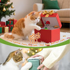 3 Pack Catnip Toy for Cats,Realistic Bug Cat Toys,Bell Sould Kitten Bite Kicker Toys, Interactive Kitty Toys for Christmas Cats Gift