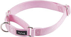 Hyhug Martingale Collar for Dogs Large Pink |Escape - Proof Heavy Duty Nylon Durable No Pull, Ideal for Training & Daily Walks