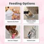 Grab & Go Squeeze Vita Stick Lickable Treats for Dogs & Cats. 49 Variety Support Sticks with Essential multivitamins. Soft and Tasty Paste for All Life Stages