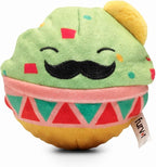 Flourish Pets 2 in 1 Multi-Layer Chew Toy for Active Dogs | Non-Toxic BPA Free Double Stitched Soft Fabric Exterior Dog Toys | Long-Lasting Dog Plush Toys – Mr. Guac 3.5"