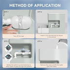 Automatic 8L Pet Waterer - Gravity Water Dispenser for Cats, Puppies, and Dogs.Prevents Dirty Water Backflow, Easy to Refill（White, Green, White）