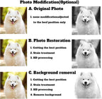 Dog Headstone,Pet Memorial Stone,Black Granite Memorial Garden Stone Engraved with Photo,Pet Headstones Personalized Pet Memorial Stones for Dog,Cat Tombstone (Dog Headstone)