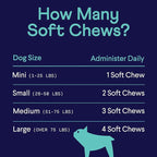Finn Calming Aid for Dogs - Natural Calming Chews with Melatonin to Support Stress, Separation & Sleep - 90 Soft Chews