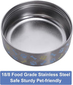 GiNT 37oz Insulated Stainless Steel Dog & Human Water Bottle, All-in-1 Travel Dispenser with Detachable Bowls & Carrying Case, Leak-Proof Pet Canteen for Walking, Hiking, Camping, Car (Blue)