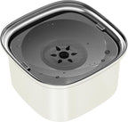UPSKY 3L Dog Water Bowl 101oz Stainless Steel No Spill Large Capacity Dog Food Water Bowl Slow Water Feeder, Spill Proof Pet Water Dispenser Vehicle Carried Travel Water Bowls