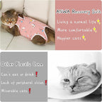 ANWA Cat Recovery Suit - Breathable Cat Onesie for Cats After Surgery Female, Kitten Surgery Recovery Suit Female Abdominal Wounds
