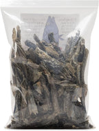 Polkadog Cod Skins for Dogs (12oz Shortie) - Single Ingredient, Wild-Caught Fish Skin Dog Treats for All Breeds – High in Lean Protein & Omega-3. Hypoallergenic, Grain Free. Handcrafted & Made in USA