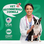 Furrolika Multivitamin Chews for Dogs - Dog Vitamins and Supplements with Glucosamine, Chondroitin, Digestive Enzymes, Probiotics - Hip & Joint, Immune System, Skin & Coat Support - 60 Soft Chews