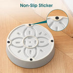 vancasso Ceramic Slow Feeder Dog Bowls, Puzzle Dog Food Bowls with Floral Maze, Anti -Slip Pet Food Dish for Large Breed, 3 Cups, Grey