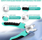 Dog Brush Kit for Grooming Short & Long Haired Dogs & Cats, 5 in 1 Pet Grooming Set for Small Animals, 5 PCS Puppy Self-Cleaning Slicker Brush and Pet Comb for Shedding Medium & Large Dogs