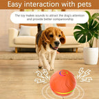 Interactive Dog Toys Dog balls, Automatic Moving Bouncing Rotating Interactive Dog Ball, Durable Motion Activated Automatic Rolling Ball Toys for Puppy Small Medium Large Dogs, Anti Boredom Dog Toys