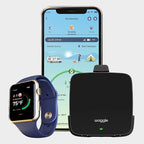 Waggle Dog Temperature Monitor & Pet Camera Bundle for RVs - Portable WiFi Cam (128GB) with Motion Alert & Remote Access | Watch Pets While Travelling