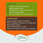 Nature's Logic Wet Can Cat Food - Feline Duck & Salmon Feast 95% Animal Ingredients - No Synthetic Vitamins, Minerals or Artificial Additives, 100% Natural, Grain-Free- Duck & Salmon (5.5 oz, 24 pack)