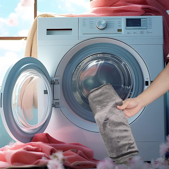 Orthopedic Foam Heated Pet Bed, Auto Temperature Control, Waterproof, Chew Resistant Cord, for Dogs/Cats (Medium, Black)