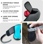 Dog Shoes for Small, Medium and Large Dogs - Waterproof for Rainy Days, Fit for Winter Snow and Hot Summer Roads, with Anti-Slip Soles for Indoor Hard Floors (Black, Size 6)