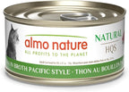 almo nature HQS Natural Wet Cat Food Tuna in Broth Pacific Style 2.47 oz (Pack of 24)