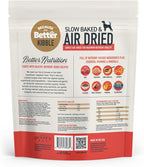 Because it's Better Slow Baked and Air Dried Dog Food, Real Beef and Veggies, 3lb Bag, Complete and Balanced Dry Dog Food, for All Life Stages