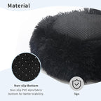 Ferret Bed Cave and Hideouts Burrowing Pet Bed for Guinea Pigs and Other Small Animals 11.8 inch for Cage Black