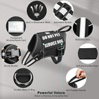 Service Dog Vest Harness+ID Tag+10 Patches,Metal Serivce Dog Tag&Reflective Emotional Support Dog Vest with Handle for Large Dogs,Easy Put On/Off for Training/Walking/Everyday Black L