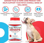 Azovast Plus Kidney Health Supplement for Dogs & Cats, 360ct - NO Refrigeration Required - Help Support Kidney Function & Manage Renal Toxins - Renal Care Supplement Capsule(U.S.A)(360 Caps)