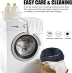 Calming Dog Beds & Cat Cave Bed with Hooded Cover,Washable Round Beds for Small Medium Pets,Anti-Slip Faux Fur Fluffy Coved Bed,Comfortable Warming Pet Bed(16 * 16inch,Dark Gray)