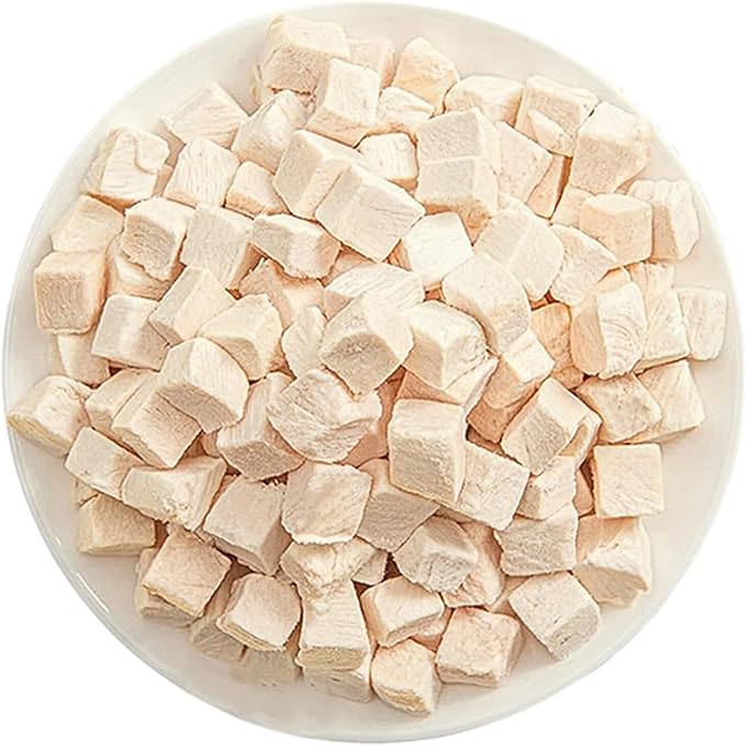 Freeze Dried Chicken Cat and Dog Treats 21.3 OZ – Single Ingredient Chicken Meat High Protein, Bite-Sized Pet Training Snacks or Food Topper for Small Dogs Cats