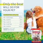 PCI Pet Center Inc. Lamb Crunchys Raw Dehydrated Lamb Lungs Dog Treats, 16 Ounce Pack, LAM-016MC