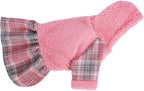 Dog Hoodie Dog Sweater Puppy Clothes for Small Dogs Boy Girl Pet Hoodies for Dogs Cold Weather Doggie Coats Fall Doggy Sweatshirt for Chihuahua Yorkie Cat Sweater Costumes, Small, Pink