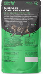 Tiki Cat Solutions Mousse Wet Cat Food, Dental, Chicken Recipe in Broth, 2.4 oz. Pouch (12 Count)