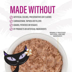 Tiki Cat After Dark Pate, Duck & Chicken Liver, High-Protein Ingredients, Wet Cat Food for Adult Cats, 3 oz. Can (12 Count)