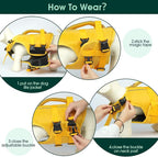 Kuoser Dog Life Jacket High Flotation, Reflective Dogs Life Vest for Swimming Boating, Adjustable Small Medium Large Dog lifejacket, Lightweight Dogs Life Preserver Rescue Handle Spring Summer Pool