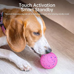 Smart Interactive Dog Toy, Automatic Moving, Bouncing and Stimulation, Silent Foam Material, IP54 Waterproof Rating, Active Rolling,Dog Ball for Medium and Large Dogs,Dog Birthday (Pink)