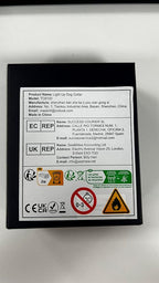 MASBRILL Light Up Dog Collar - LED Dog Collar Rechargeable Waterproof Night Walking Glow Collar for Dogs (M, Purple)