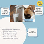 Pets Gone Wild Goat Milk Powder, Non-GMO, Picky Eater Friendly, Liquid Gold High Protein Supplement for Gut Health, Immunity & Hydration Ideal as Milk or Food Topper, Made in Canada