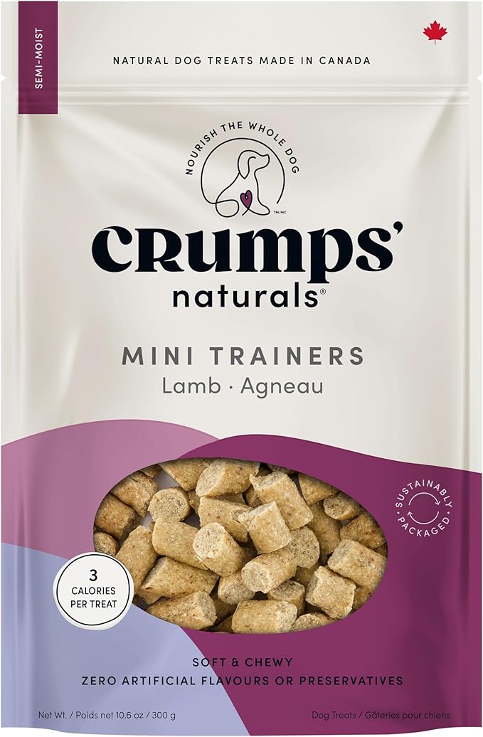 Crumps' Naturals Mini Trainers Semi-Moist Lamb 10.6oz