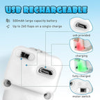 Cat Toys, Flapping Wings Sparrow, No Flying, Chirping Bird Interactive Catnip Toy for Kitten or Small Dogs, Touch Activated, Rechargeable