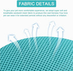 Cat Harness and Leash Set, Upgraded Escape Proof Adjustable Kitten Vest with Lead for Small Cat Outdoor Walking, Soft Breathable Mesh Jacket with Reflective Strips for Dark Night, S, Emerald Green