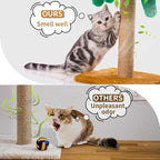 Cat Scratcher Replacement Rope - KDAOQN 1/4 inch Natural Hemp Rope, Rope for Cat Scratching Post, Cat Tower Repair Rope Cat Tree Rope Replacement, Odorless Jute Twine Rope (66FT)