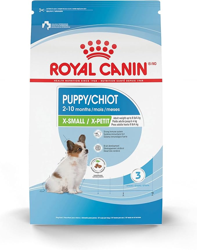 Royal Canin Size Health Nutrition X-Small Puppy Dry Dog Food, 14 lb bag
