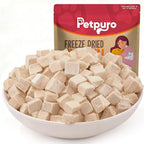 Freeze Dried Chicken Cat and Dog Treats 7.1 OZ – Single Ingredient Chicken Meat High Protein, Bite-Sized Pet Training Snacks or Food Topper for Small Dogs Cats