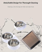 Automatic Cat Feeder 2 Cats with Camera, 5L Dual Pet Auto Timed Electric Smart APP Food Feeding Dispenser (White, 2 Bowls)