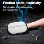 2pcs Pet Hair Removal Gloves for Dogs & Cats, Reusable Double Size Electrostatic Pet Grooming Gloves Washable Cat Hair Remover for Furniture Couch Carpet Car Seat